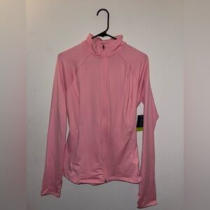Women's Pink Zip-Up Jacket
